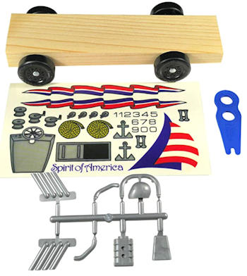 Pintwood Pro BSA Wedge Car Kit